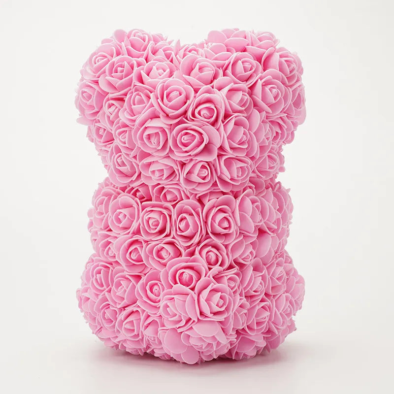 Rose Teddy Bear 25cm (10")