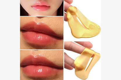 10 PCS GOLD BIO COLLAGEN LIP MASK